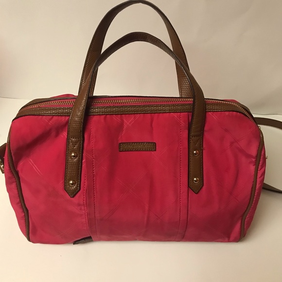 Vera Bradley Handbags - Vera Bradley Preppy Poly nylon satchel